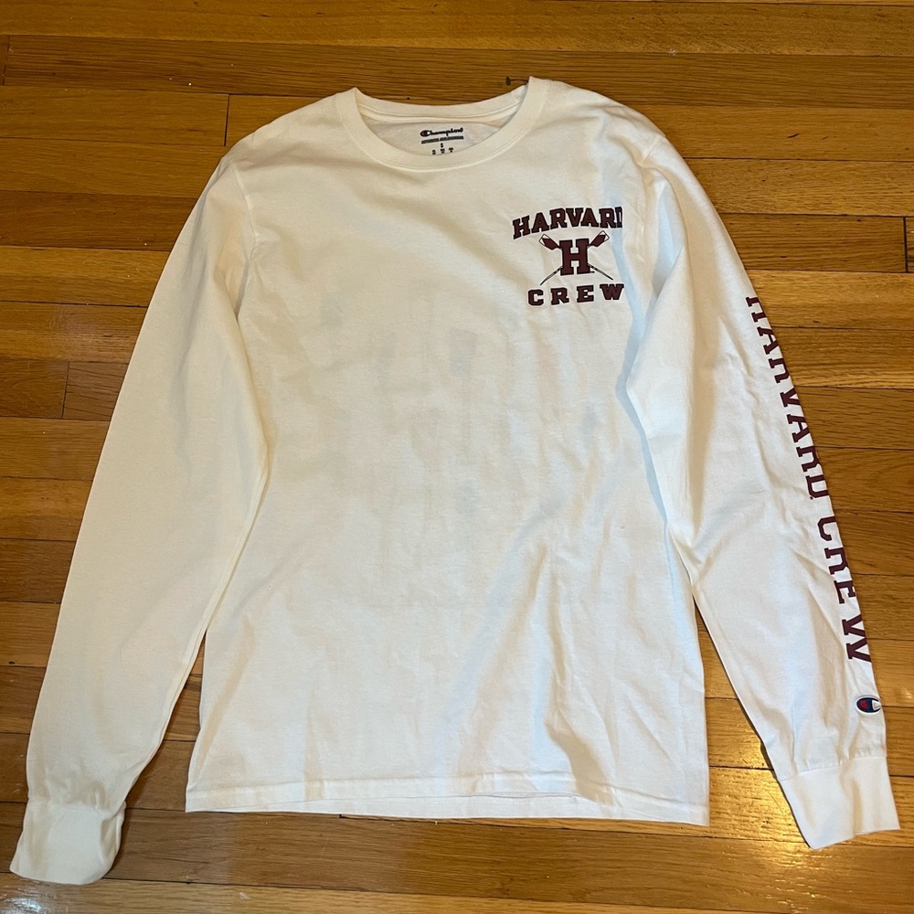 NWOT Champion Harvard Crew Long-Sleeve Tee-Shirt